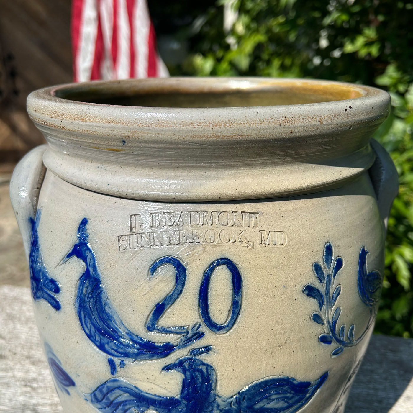 Crocker Farm 20th Anniversary Auction Jar