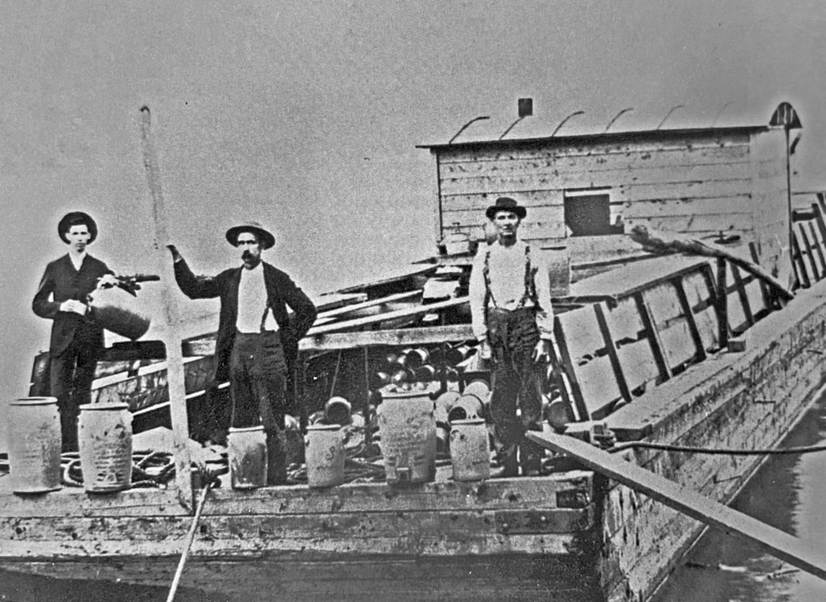 Southwestern Pennsylvania stoneware potters on the Monongahela River