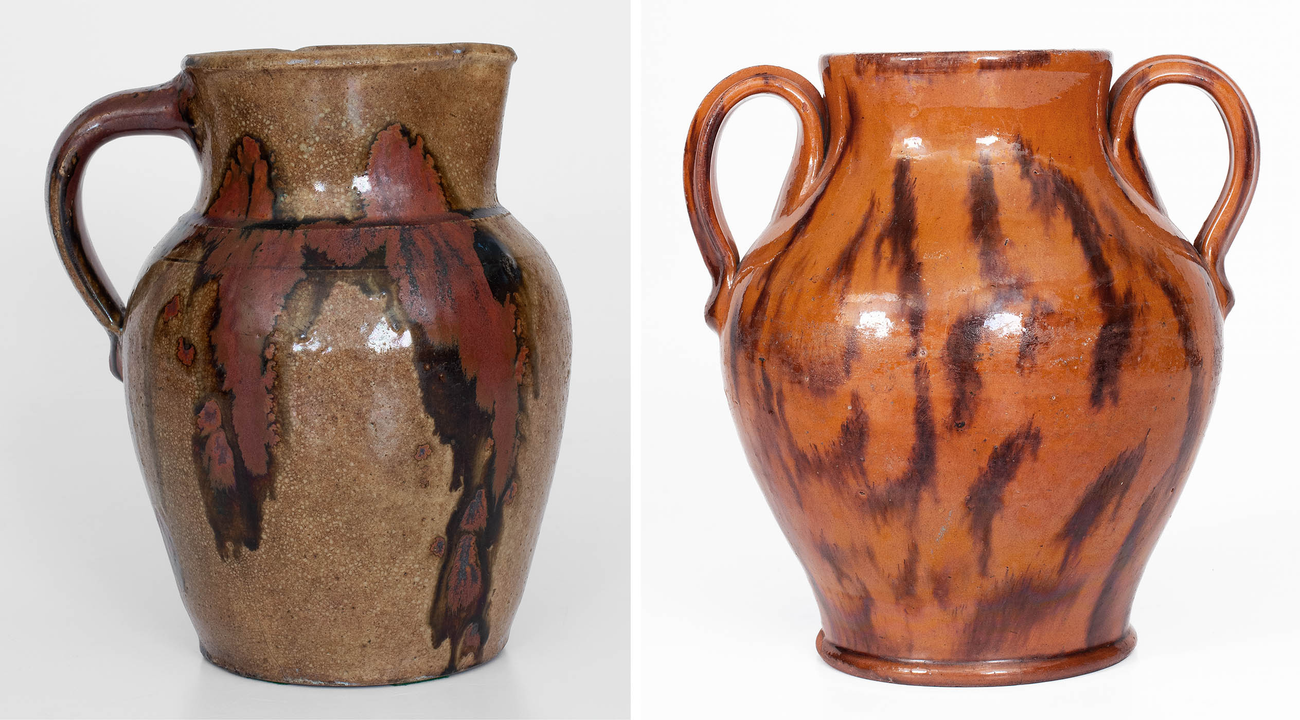 Wahler's Texas pitcher and first major Tennessee redware purchase