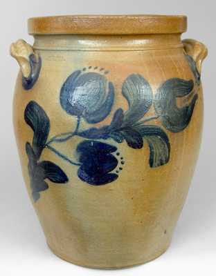 Cobalt-Decorated Stoneware Jar, "JOHN BELL / WAYNESBORO."