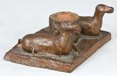 Sewertile Stump Match Safe, "OCTOBER. 3. 1905. T.H."