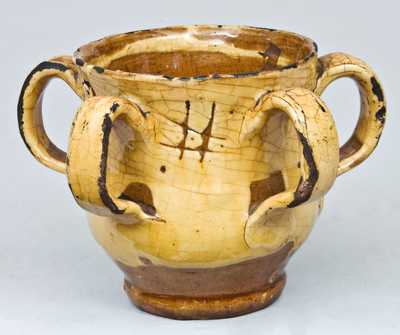 Redware Loving Cup