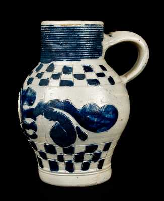 Westerwald Stoneware "GR" Jug, circa 1770