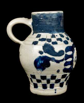 Westerwald Stoneware "GR" Jug, circa 1770