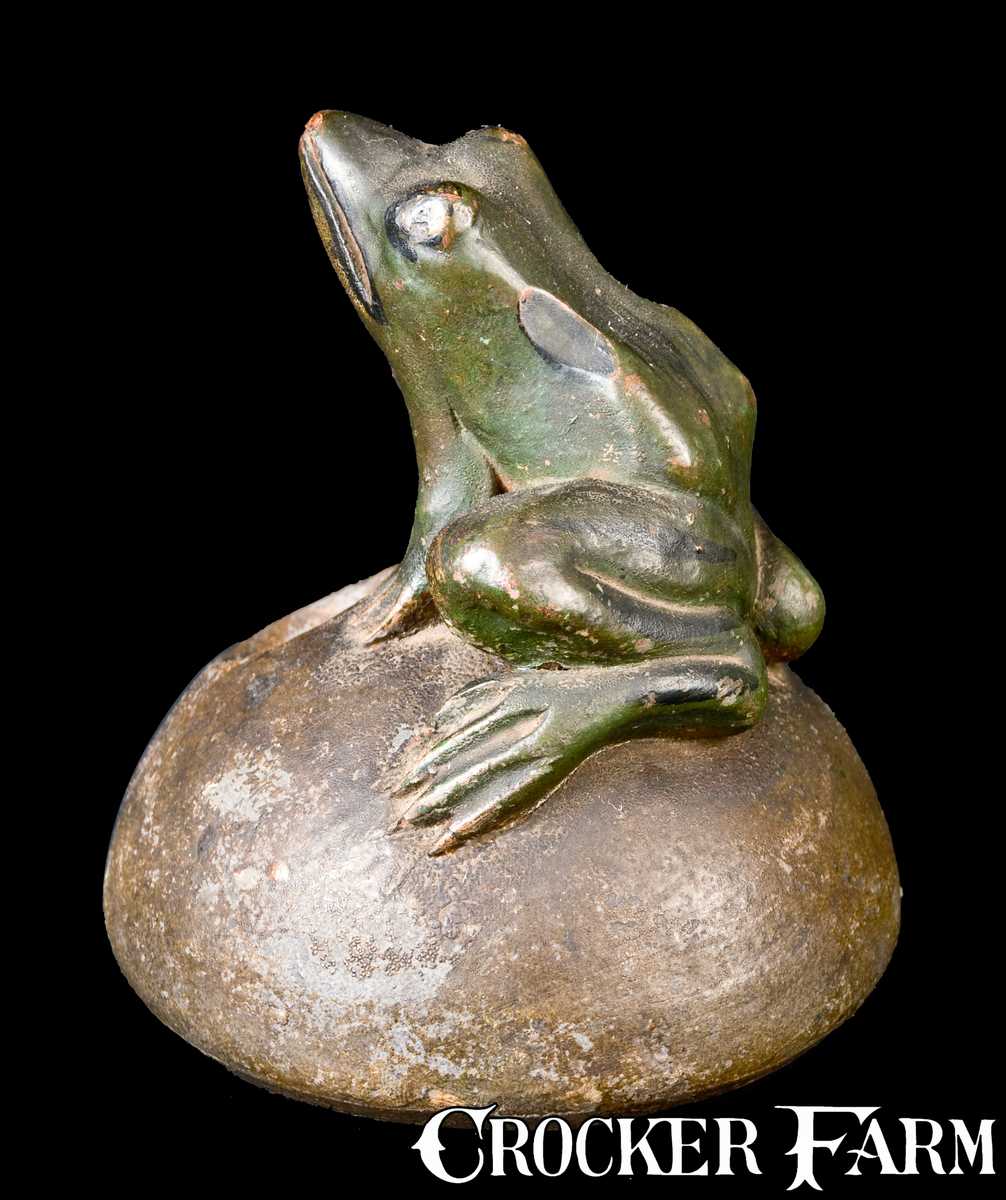 Anna Pottery Stoneware Frog Inkwell -- Lot 46 -- November 6, 2010 ...