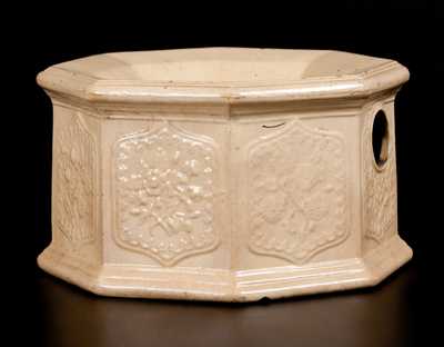 Rare AMERICAN POTTERY CO. / JERSEY CITY, N.J. Yelloware Spittoon