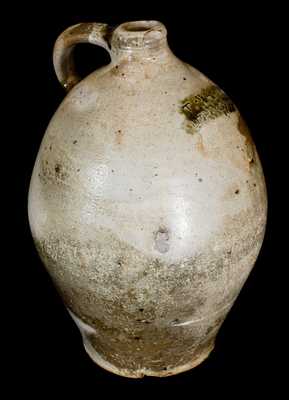 Rare T. WARNE CO. / SOUTH AMBOY (New Jersey) Stoneware Jug