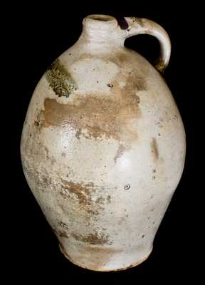 Rare T. WARNE CO. / SOUTH AMBOY (New Jersey) Stoneware Jug