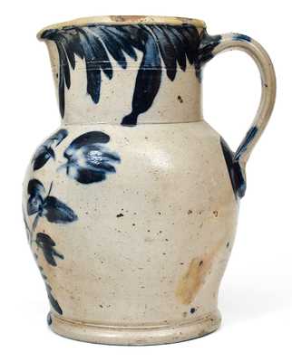 Fine 1 Gal. Remmey (Philadelphia, PA) Stoneware Pitcher, circa 1860