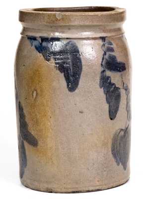 SOLOMON BELL / STRASBURG / Va., Half-Gallon Stoneware Jar