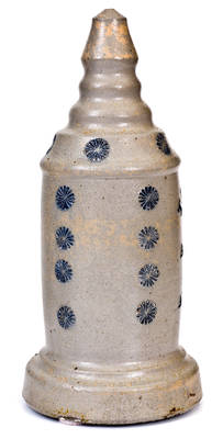 Extremely Rare Decker Pottery (Tennessee) Salesman's Sample Grave Marker