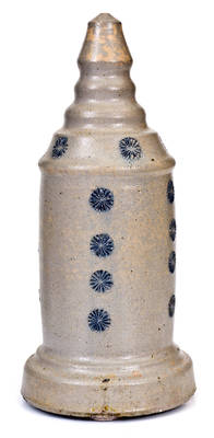 Extremely Rare Decker Pottery (Tennessee) Salesman's Sample Grave Marker