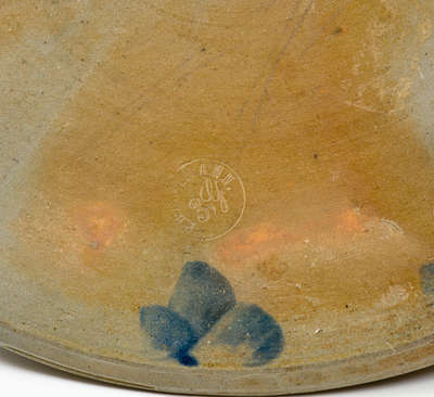 4 Gal. Baltimore, MD Stoneware Cake Crock w/ Marked Peter Herrmann Lid