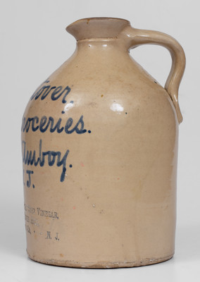 Scarce CASE S PURE CIDER VINEGAR / CLOVER HILL / HUNTERDON CO., N.J. Advertising Syrup Jug