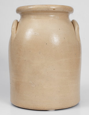 2 Gal. J. & E. NORTON / BENNINGTON, VT Stoneware Jar w/ Pheasant Decoration