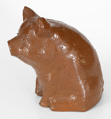 Sewer Tile Pig Bank, Midwestern U.S. origin, probably Ohio