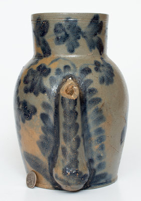 Extremely Rare Stoneware Coffeepot, Henry Remmey, Philadelphia, circa 1835