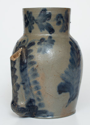 Extremely Rare Stoneware Coffeepot, Henry Remmey, Philadelphia, circa 1835