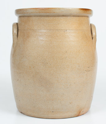 2 Gal. F. B. NORTON & CO. / WORCESTER, MASS. Stoneware Bird Jar