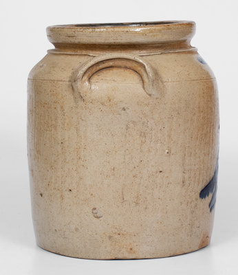 WHITES UTICA Stoneware Jar with Bird Decoration