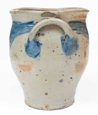 Albany, New York Stoneware Jar w/ Cobalt Decoration, early 19th century