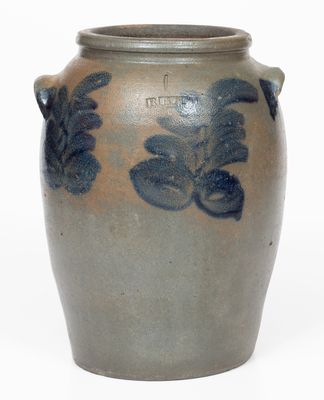 Scarce R BUTT / W (Richard Butt, Washington, D.C.) Stoneware Jar