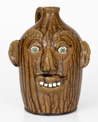 Welchel Meaders / Moss Creek Pottery Face Jug