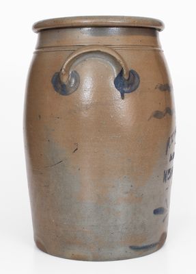 6 Gal. R. T. WILLIAMS / NEW GENEVA, PA Stoneware Jar