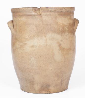 N. CLARK & Co / ROCHESTER, N.Y. Stoneware Crock w/ Floral Design