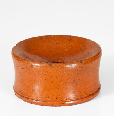 Extremely Rare Miniature Glazed Redware 