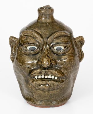 Lanier Meaders (Cleveland, GA) Face Jug, circa 1985