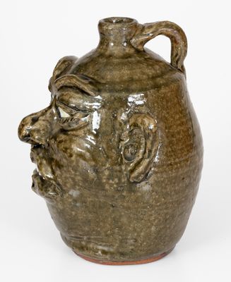 Lanier Meaders (Cleveland, GA) Face Jug, circa 1985