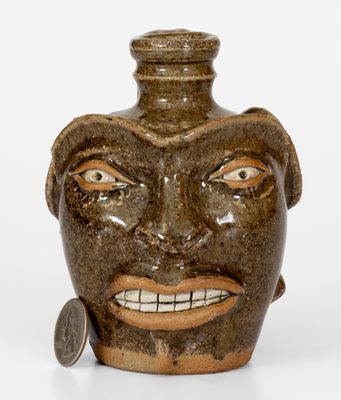 Michel Bayne Edgefield-Style Face Jug