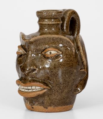 Michel Bayne Edgefield-Style Face Jug