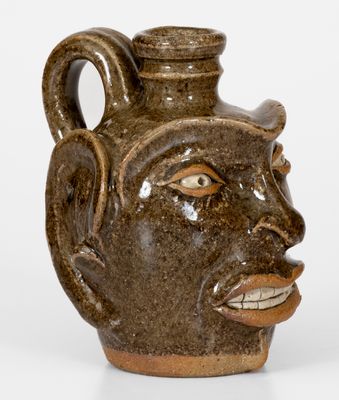 Michel Bayne Edgefield-Style Face Jug