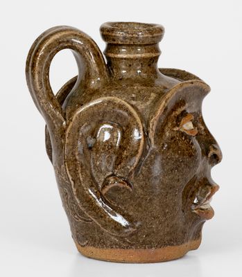 Michel Bayne Edgefield-Style Face Jug