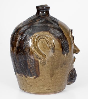 Early Bobby Ferguson Face Jug, circa 1980