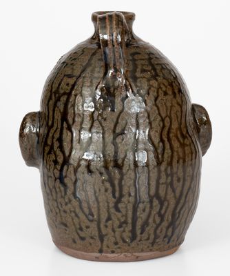 Michael Crocker Face Jug, Signed and Dated 2009