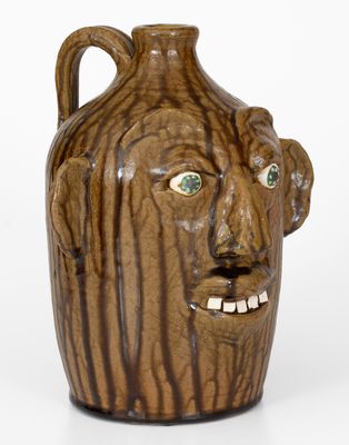 Welchel Meaders / Moss Creek Pottery Face Jug