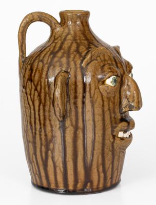 Welchel Meaders / Moss Creek Pottery Face Jug