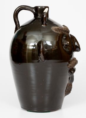 Evan Javan Brown, Sr. Devil Face Jug, circa 1985