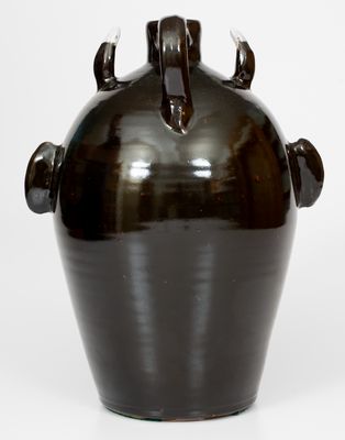 Evan Javan Brown, Sr. Devil Face Jug, circa 1985