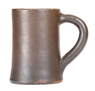 Rare "D Ack / Mooresburg, PA" Albany-Slip-Glazed Stoneware Mug