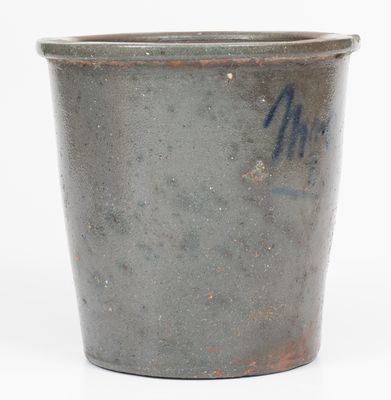 Very Rare Stoneware Presentation Flowerpot, Inscribed 