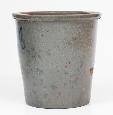 Very Rare Stoneware Presentation Flowerpot, Inscribed 