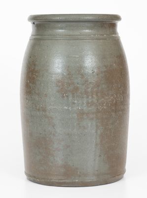 Two-Gallon Wilkinson & Fleming / Shinnston W. VA. Cobalt-Decorated Stoneware Jar