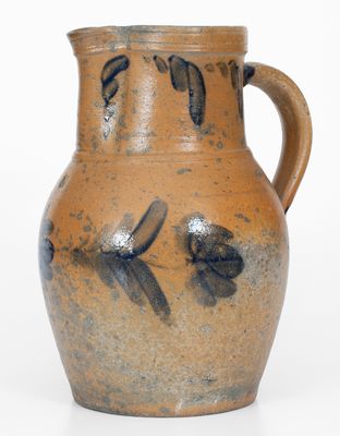 Attrib. Samuel Irvine, Newville, Pennsylvania Stoneware Pitcher