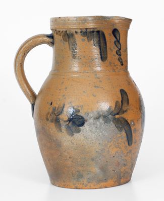 Attrib. Samuel Irvine, Newville, Pennsylvania Stoneware Pitcher