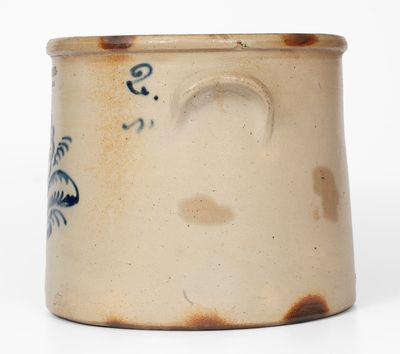 Two-Gallon JOHN BURGER / ROCHESTER, New York Stoneware Crock, c1860