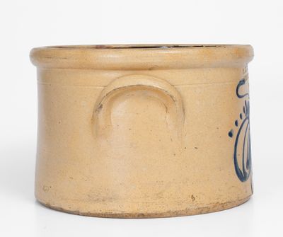 F.B. NORTON & CO / WORCESTER, MASS One-and-a-Half-Gallon Stoneware Cake Crock